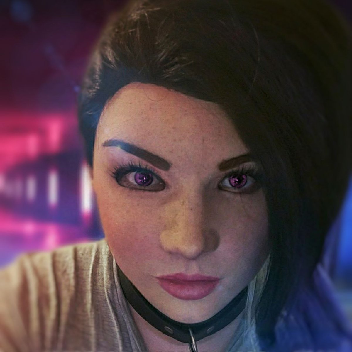 Welcome to Night City~ 😎🌃
#femalemask #cyberpunk