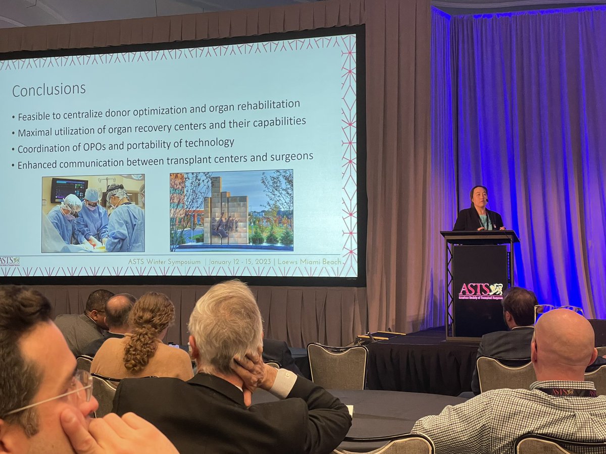 Future of transplant surgery here at a great session on donor recovery. <a href="/ASTSChimera/">ASTS</a>