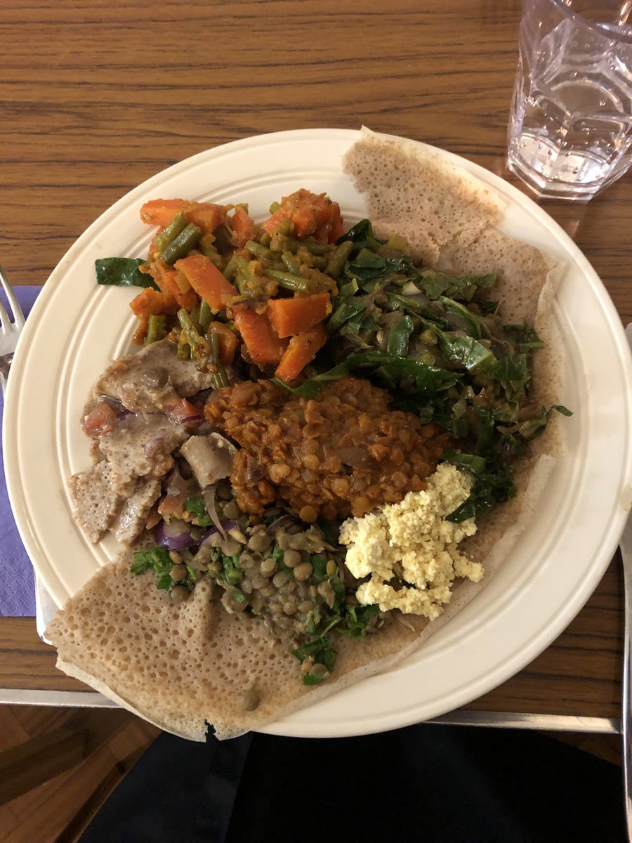 rhiannonevans's tweet photo. Had a lovely time this evening learning to make (and eat) Ethiopian food at a @migratefulUK family style class. Would recommend. #cooking https://t.co/YcUeszxBgp