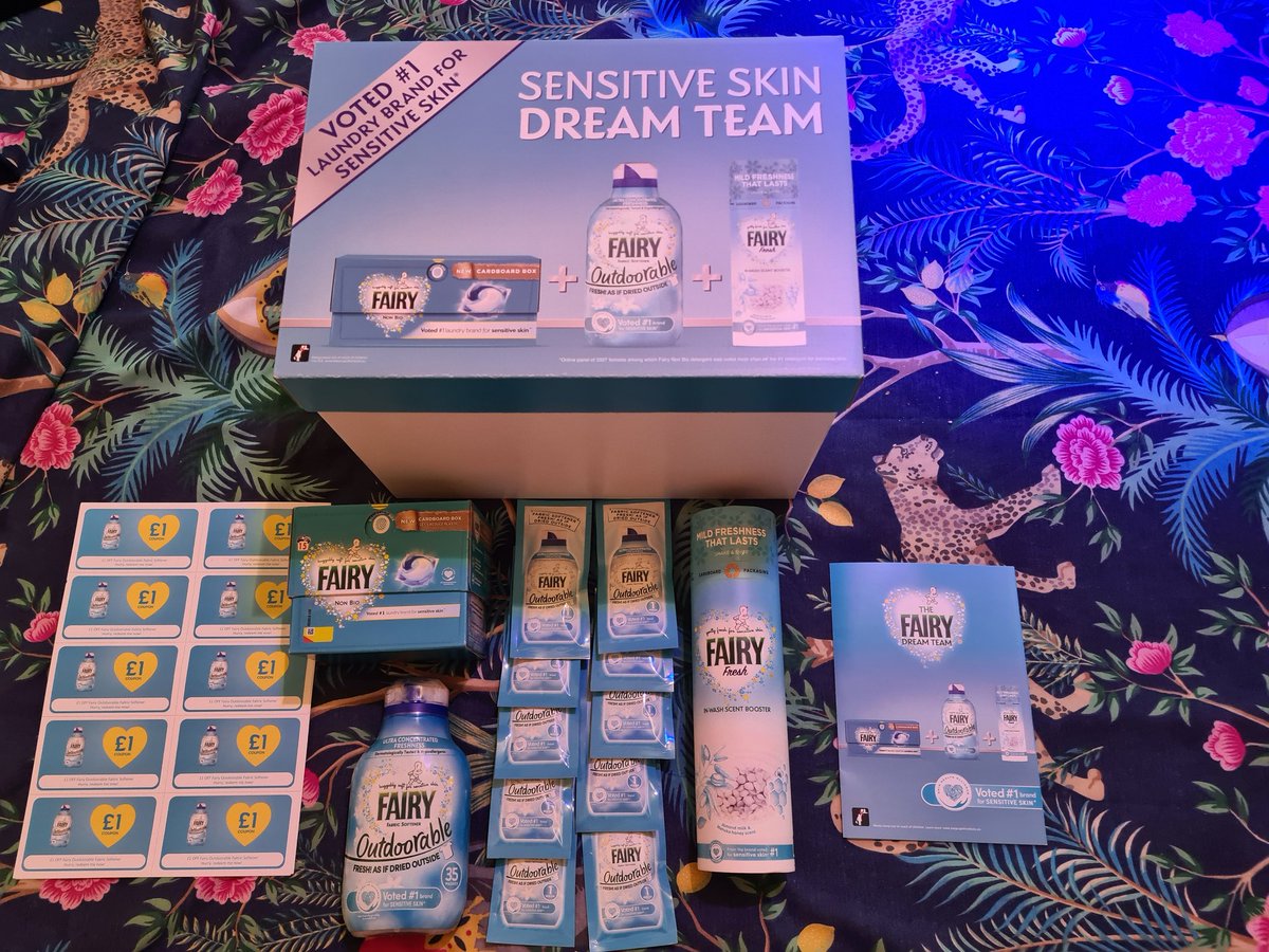 Dimblondejenni's tweet photo. Received these freebies in the post on Saturday. Love Fairy products and looking forward to trying them out!

#FairyFreshness #FairyDreamTeam #LaundryDreamTeam #FairyNonBio #savvycircle #ad

#SuperSavvyMe #JoyOfClean https://t.co/FqiFnhitLe