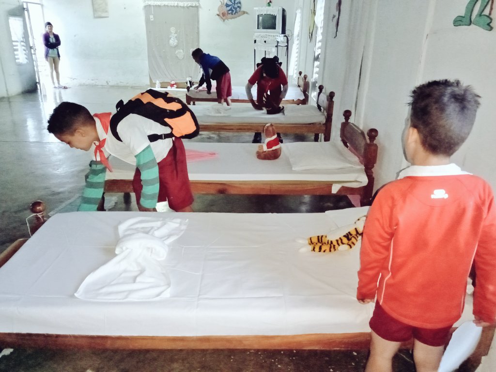Se garantizan todas las condiciones para que los niños q viven en comunidades de difícil acceso, estudien en nuestro centro de forma interna. #EducacionManicaragua #EducacionVillaClara #CubaMined