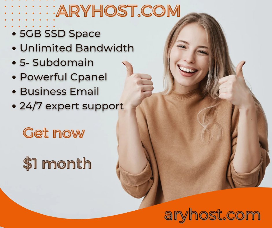 ARYHost's tweet photo. Best Shared Hosting #hosting #Cloud #server #websitedevelopment #Everyone https://t.co/G6ocGp2huJ