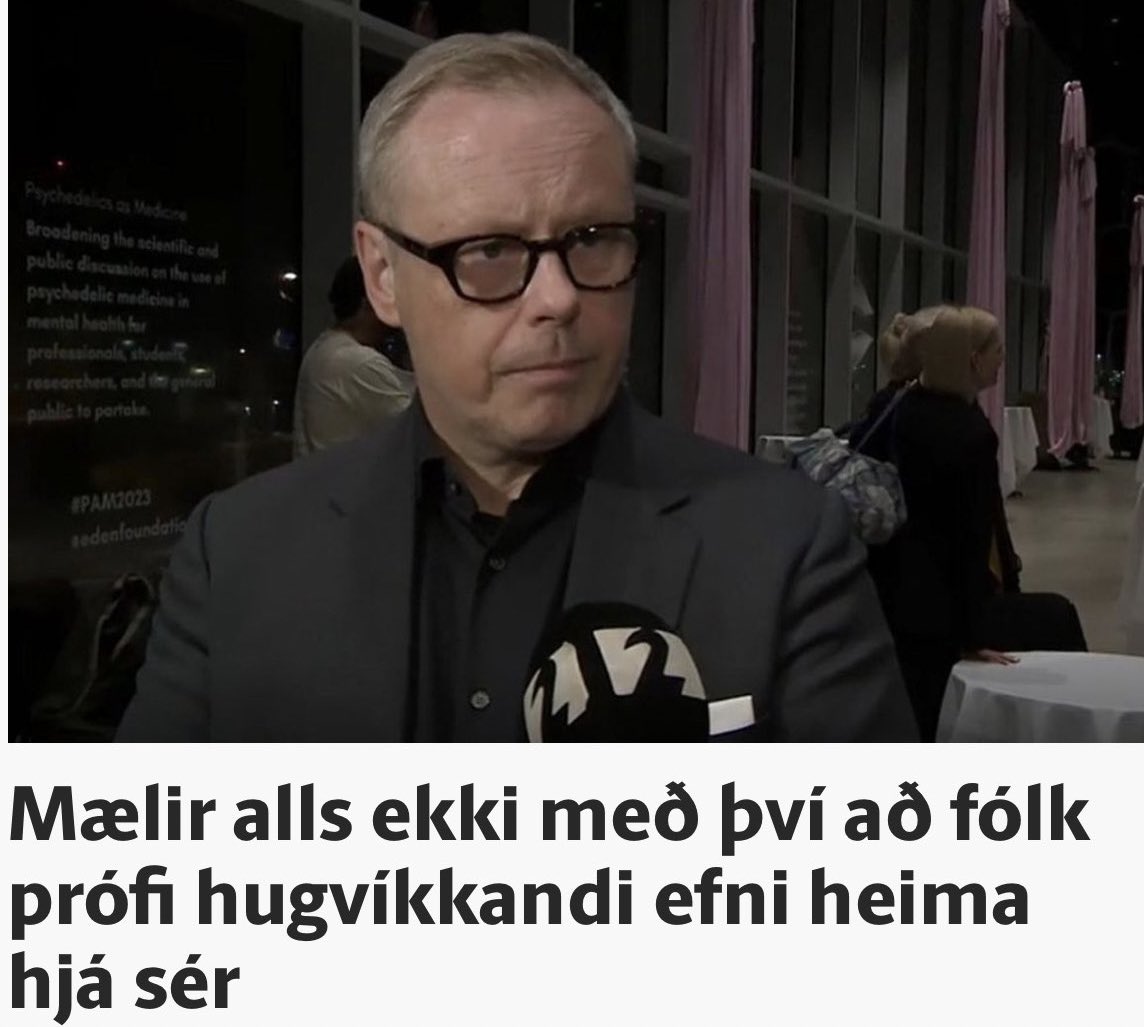 Ég veit ekki einu sinni hvar þessi maður býr