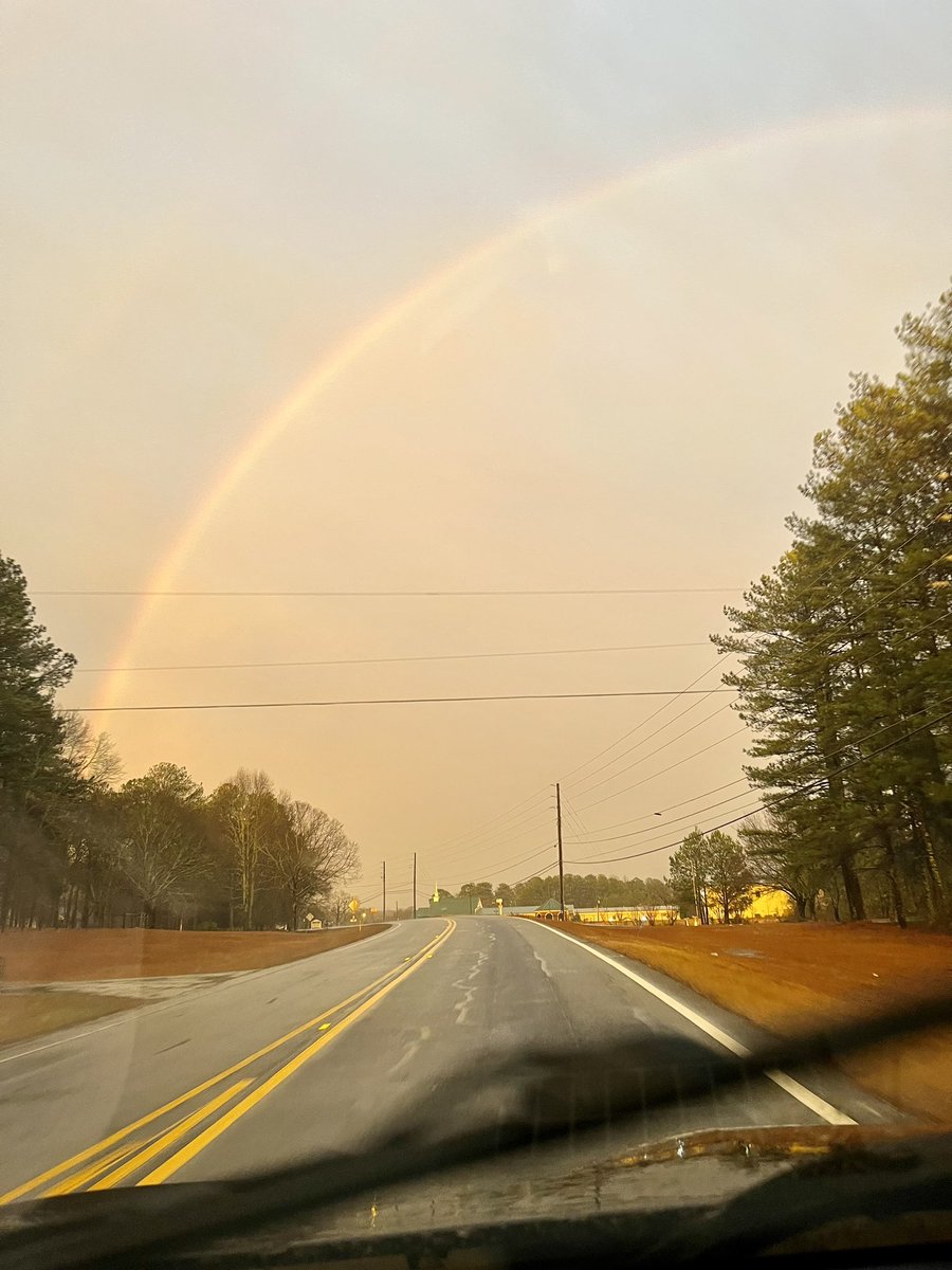 rep723's tweet photo. Rainbow after the storm, Loganville, GA @ryanhallyall https://t.co/oMpH5e0bTc