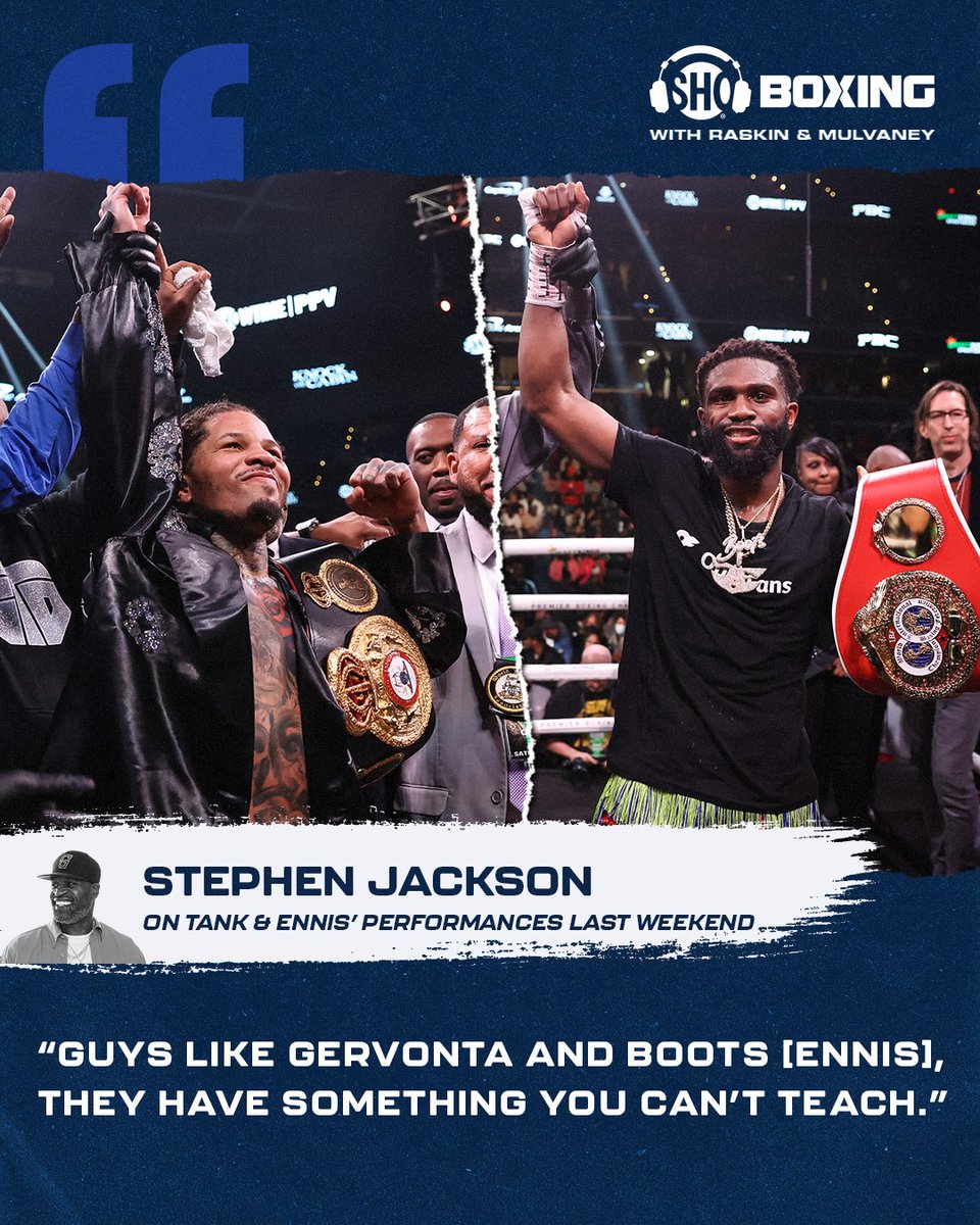 atsboxing's tweet photo. .@DaTrillStak5 is speaking facts 💯 

🎧 LISTEN: https://t.co/Pw3bFguPzP
📺 WATCH: https://t.co/MHgjx1jhHv

#DavisGarcia https://t.co/mkOpGzI8fz