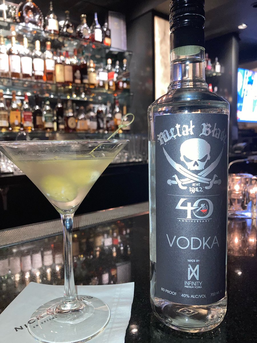 If your in Dallas head to <a href="/NickSamsSteak/">Nick and Sams</a> to get a great meal and some <a href="/MetalBlade/">Metal Blade Records</a> vodka!