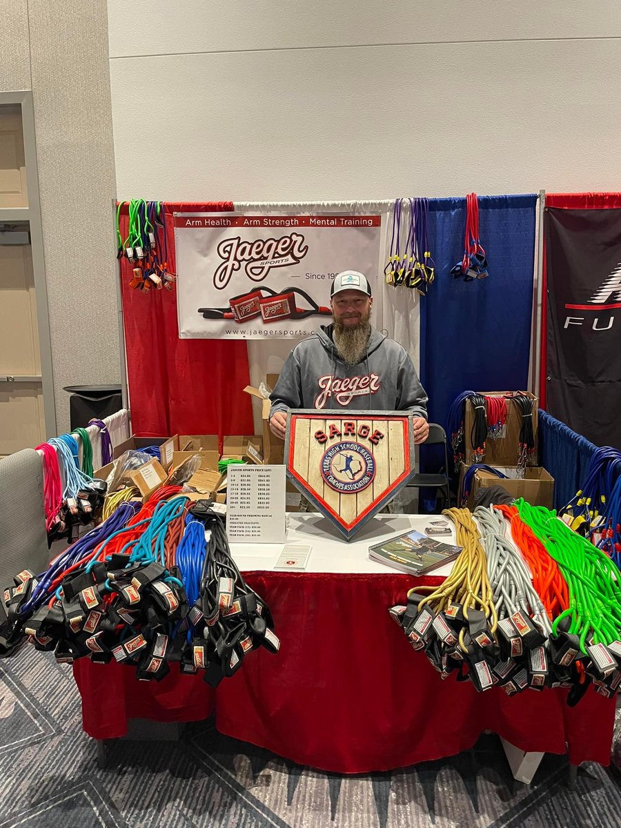 If you are going to be at the <a href="/THSBCA/">THSBCA</a> the next couple of days, be sure and stop by our Booth #201 - <a href="/SARGE41DIXON/">𝕮𝖗𝖆𝖎𝖌 𝕯𝖎𝖝𝖔𝖓 ⚾️🥎🤘🏼</a> will be there to greet you and help you out!

#TexasHSBaseballCoachesAssn 💪