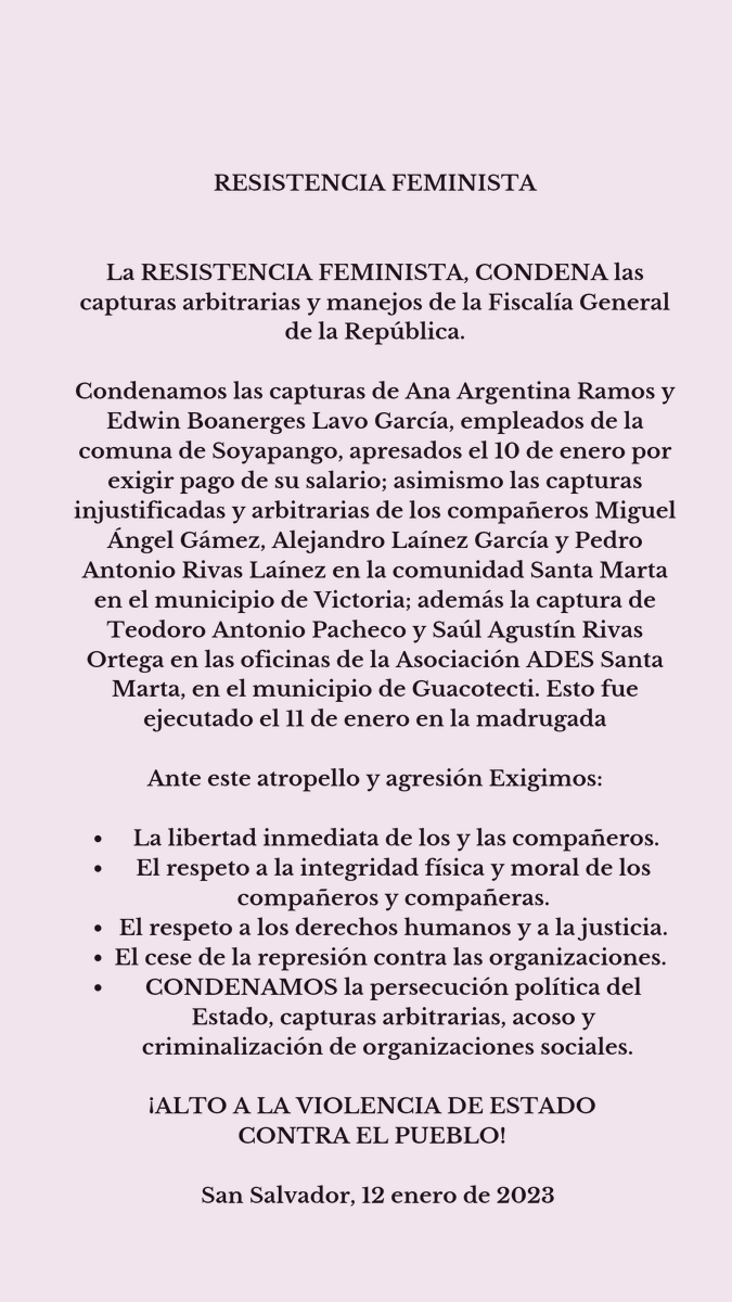 CON VIOLENCIA DE ESTADO NO HAY DEMOCRACIA. 
ALTO A LA VIOLENCIA DE ESTADO.