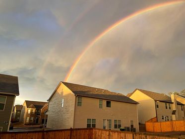 JamarloPhillips's tweet image. &quot;Calm after the storm&quot; @ATLNewsFirst #wx #firstalertweather #rainbow
