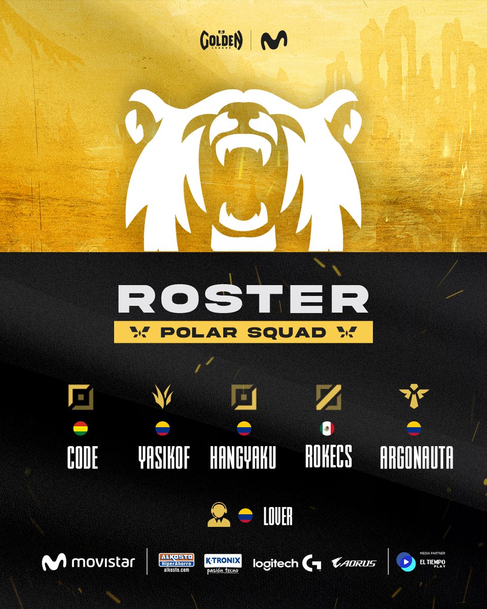 La tormenta se aproxima y están preparados. Son fuertes, son supervivientes. ¡Son polar❄️! 

@PLSesportsMX 🐻‍❄️