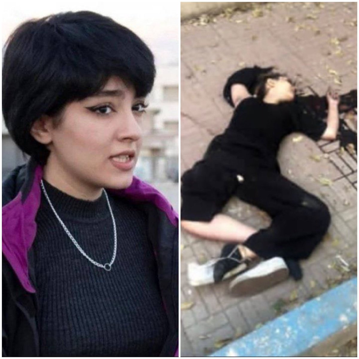 Elliot5Sofia's tweet photo. If you know #Nika_Shakarami it would be enough evidence and information to put sepah on terrorism list
#IRGCterrorists https://t.co/hH1dt0hROy
