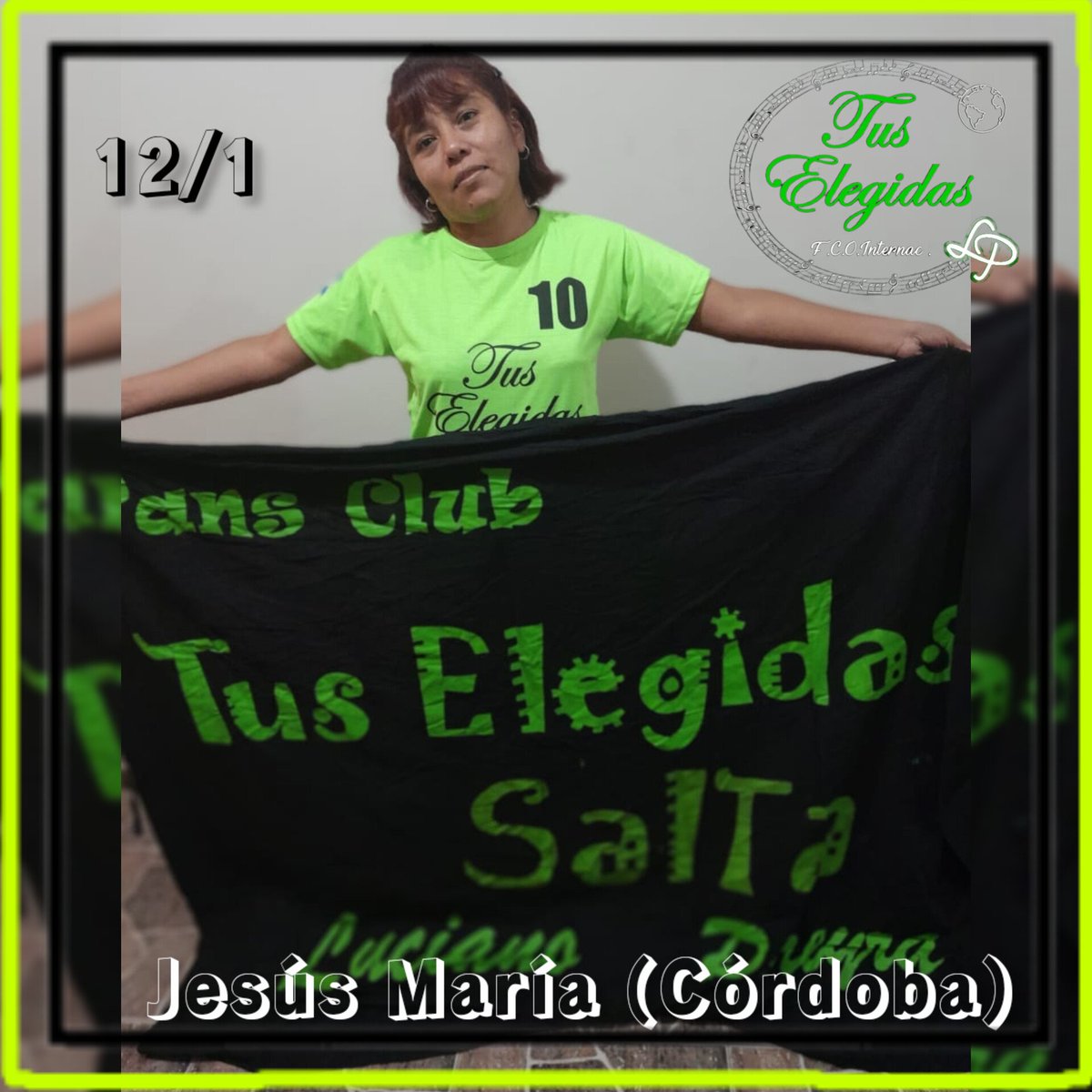 TusElegidas's tweet photo. 🗣️Arranca la gira de Verano #dehoyenadelante en Jesús María y nosotras décimos presentes 🫂✨💚
Qué lindo es quererte tanto!🥰
En breve nos vemos 💃
@LucianoPereyra https://t.co/ybHrXMksPO