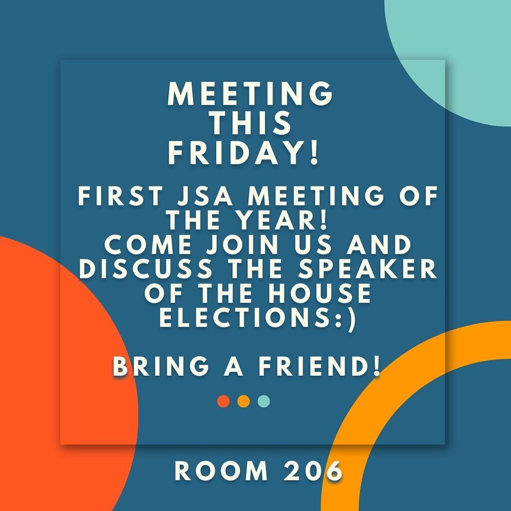 EastJSA's tweet photo. Happy New Year!! Come check out this weeks JSA meeting in room 206:) Hope to see you there! We’ll also be providing info about ur WinterCon https://t.co/bFx6ml4KeE https://t.co/UVjlHRvZTU