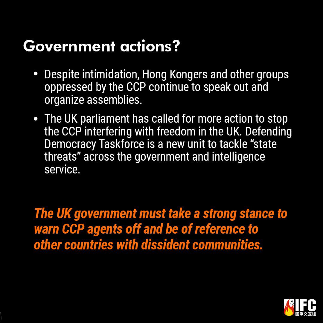 When the #ccp #surveillance is carried out overseas and then the draconian #nationalsecuritylaw is used to threaten people … should the #unitedkingdom @ukgovofficial do something? 

#fuckccp #boycottchina #china #hongkong