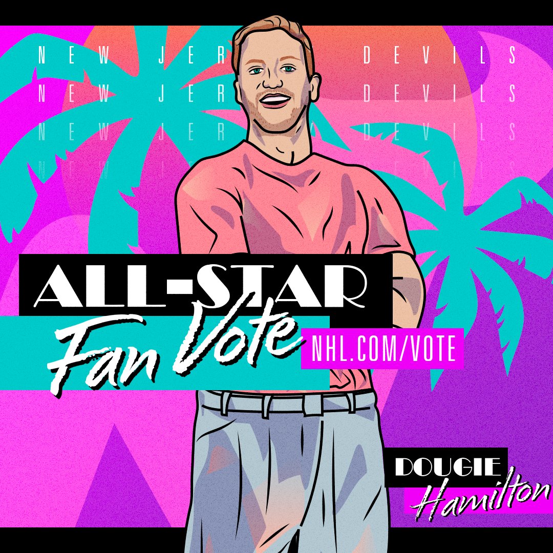 The Twitter vote is still open, so let's do another giveaway! This time, RT to enter to win a Dougie Hamilton autographed puck.

#NHLAllStarVote Dougie Hamilton
#NHLAllStarVote Dougie Hamilton
#NHLAllStarVote Dougie Hamilton

1 RT = 1 VOTE. Let's get Dougie to the beach. 🏖️