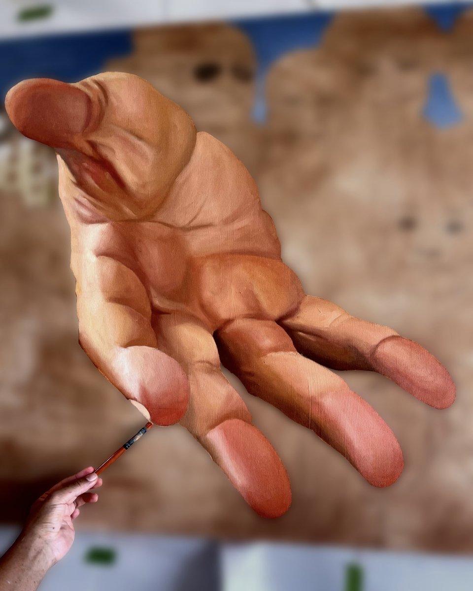 BryceCobbs's tweet photo. Probably my best hands I’ve painted so far https://t.co/oAtWVt7maQ