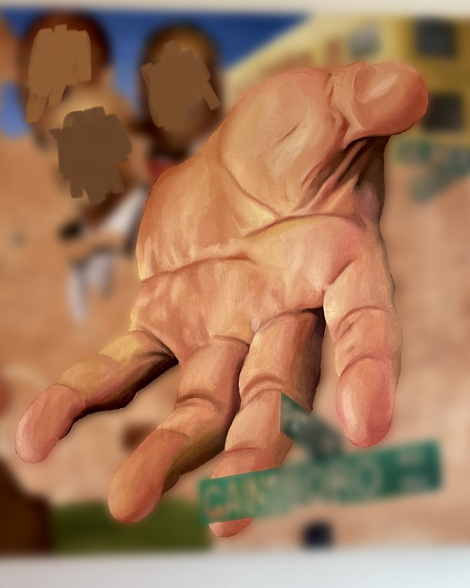 BryceCobbs's tweet photo. Probably my best hands I’ve painted so far https://t.co/oAtWVt7maQ