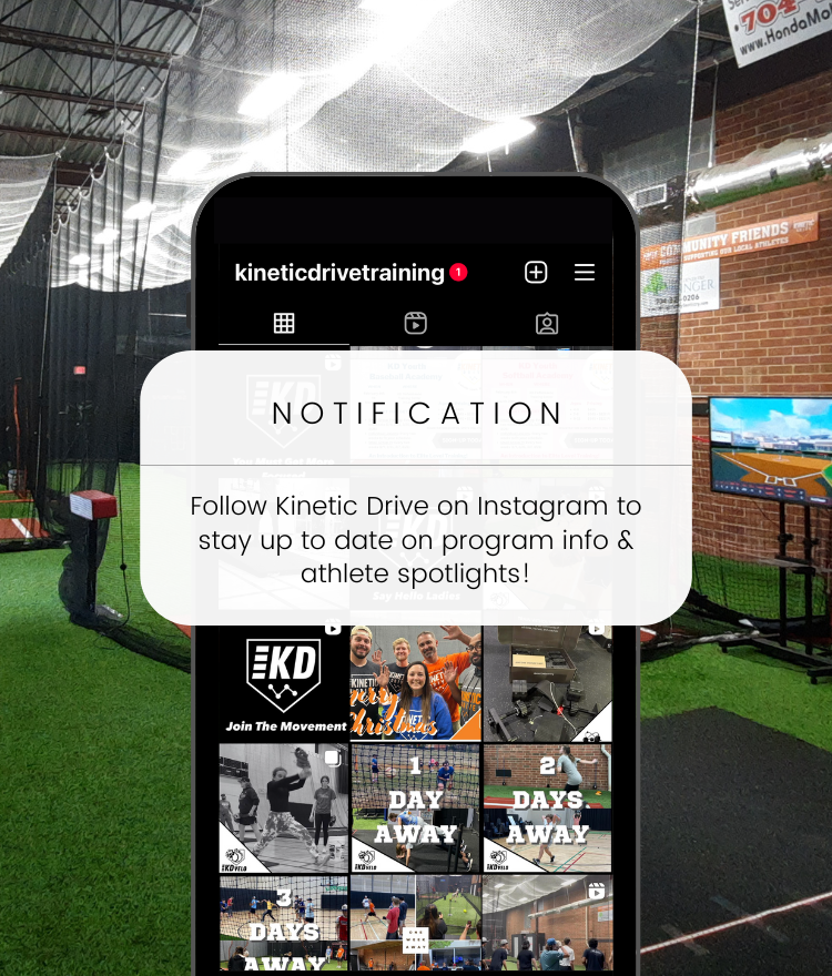 Follow @kineticdrivetraining on Instagram so that you don't miss out on a lot of important media! From player videos to program info, you're not gonna want to be left out!!
instagram.com/kineticdrivetr…