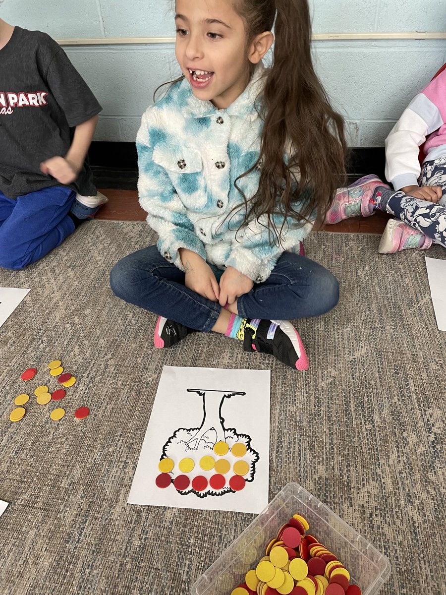 mrsbowesteaches's tweet photo. @BrandyNagy explored story problems with us in Math. Students were introduced to story problems and the importance of paying attention to the math language used in a question. We then acted out a few examples and used manipulatives and story mats for practice. #storyproblems https://t.co/JeWfKKAqpt