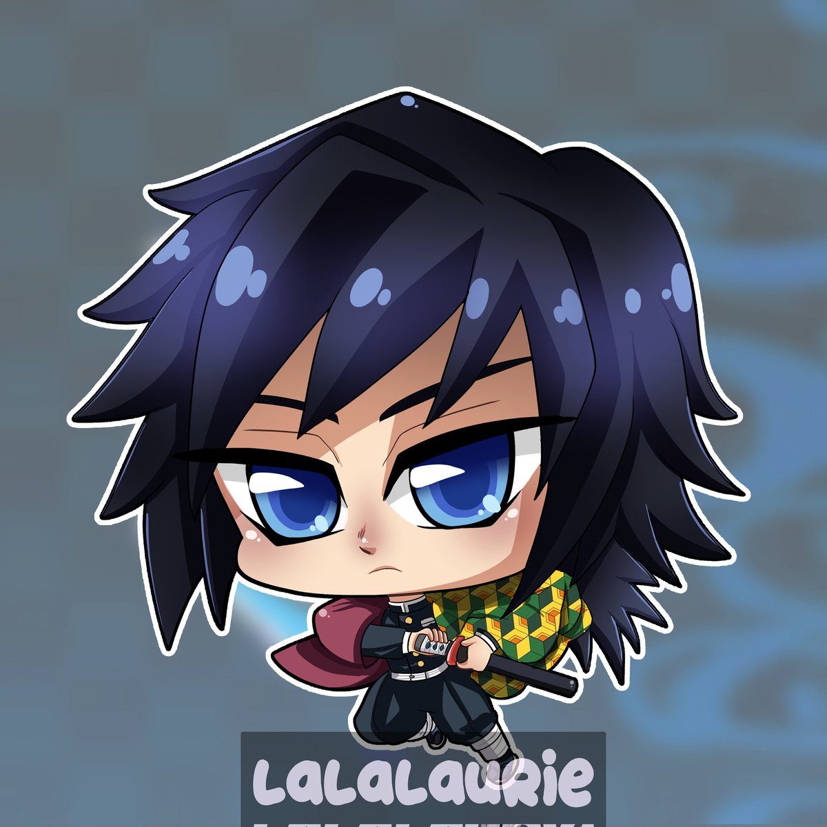 LaLaLaurieArt's tweet photo. The water hashira Tomioka is calm and fierce, just like the flow of the river.
#demonslayer #demon #chibi #demonslayerchibi #cute #lalalaurieart #manga #anime #giyutomioka #kimetsunoyaiba #lalalaurie #demonslayerchibi #tomioka https://t.co/AZNvexbG1w
