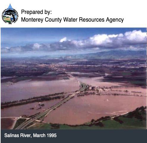 bigsurkate's tweet photo. This was the photo of the low lying areas near Salinas River in the floods of 1995 that might help people envision what is being talked about with the closures and evacuations. https://t.co/41oOPPynLC