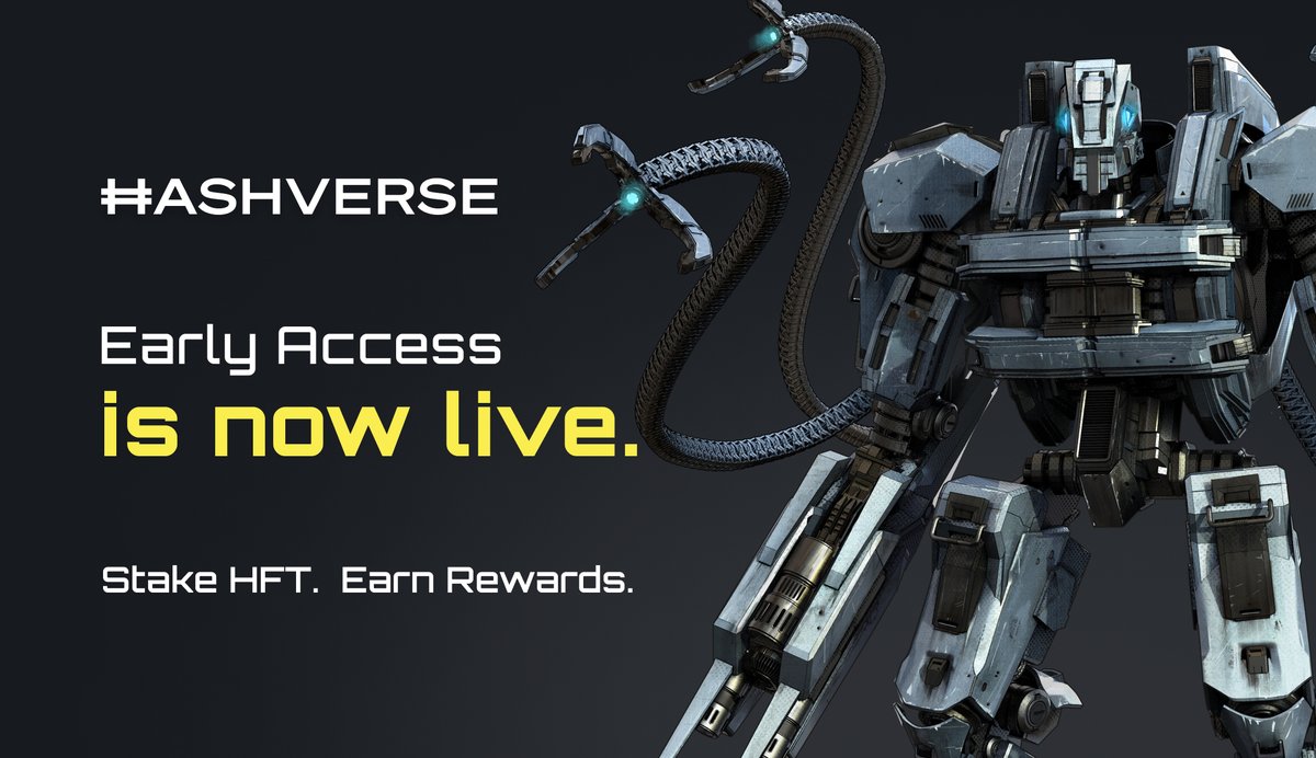 hashflow's tweet photo. Access granted: Early entry into the Hashverse is now open!

Start staking your HFT to earn rewards 👇
https://t.co/FbiRGxtNlc https://t.co/uGW1knitoA