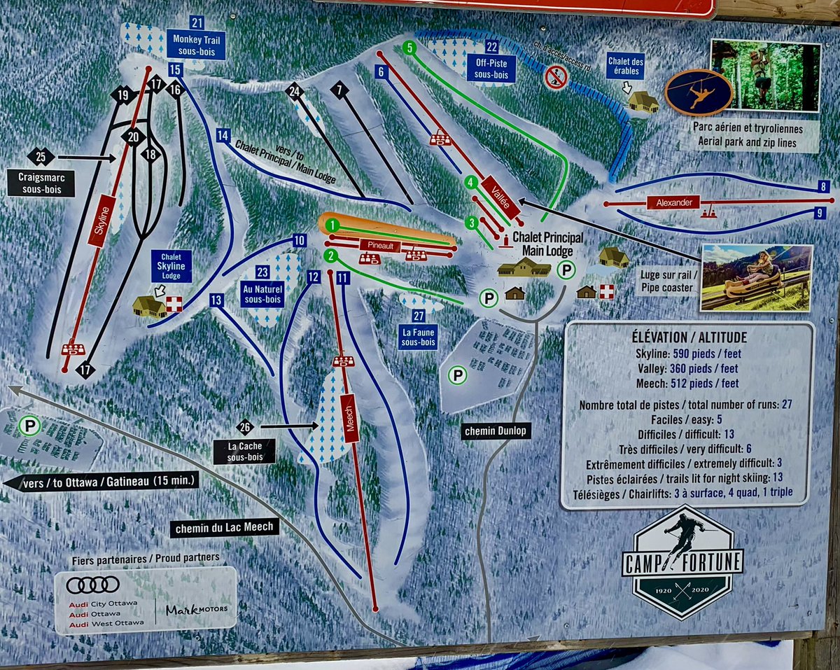 A great way to spend the morning with fresh snow <a href="/CampFortune/">Camp Fortune</a> with <a href="/Marc_Theriault/">Marc Theriault</a>. Un beau matin en ski pour profiter de la nouvelle neige.❄️💙#OutaouaisFun