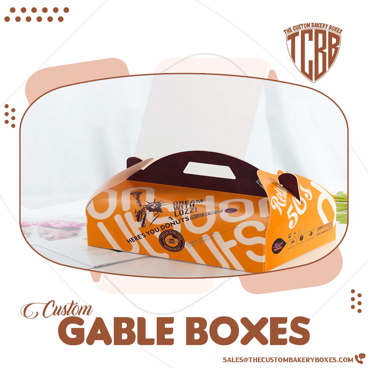 custombakerybox's tweet image. Our custom gable boxes will meet your needs in the best possible way. 
𝐅𝐨𝐫 𝐌𝐨𝐫𝐞 𝐈𝐧𝐟𝐨:
thecustombakeryboxes.com/product/custom…

𝗘𝗺𝗮𝗶𝗹 𝗨𝘀 𝗔𝘁:
sales@thecustombakeryboxes.com

#customgableboxes #customfoodboxes #packagingbakeryboxes #thecustombakeryboxes #packagingdesign