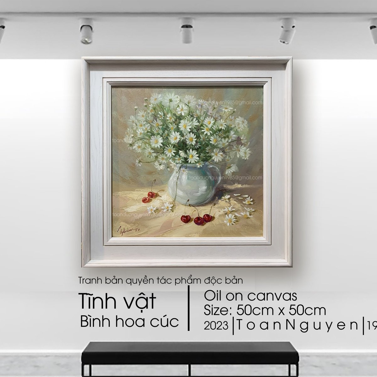 NguyenToan_Art's tweet photo. Still life
Oil on canvas
Size 50cm x 50cm
2023 | T o a n N g u y e n | 1985
#art #artgallery #artist #flowerpainting #oilpainting #asiaart #asianart #vietnamart #vietnamartis #oilcolor #oilpaintingpicture #pictureinroom https://t.co/F4VtFGPcBI