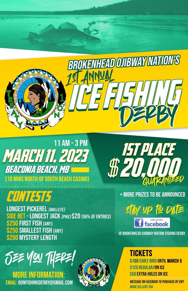 Please mark in your calendar and share with family and friends! All are welcomed! 🎣