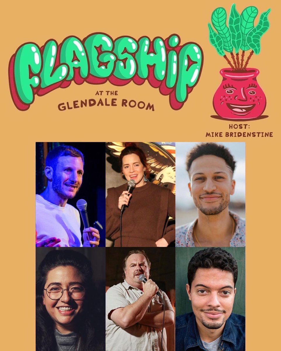 Hey, this show looks awesome! 👀 
Tomorrow night. 1/13. 8pm. 

<a href="/ChrisMcomedy/">Chris Martin - the other one</a> 
<a href="/alicewetterlund/">Alice Wetterlund</a> 
<a href="/chris_dlc_/">Chris De La Cruz</a> 
<a href="/ShelbyWolstein/">shelby wolstein</a> 
<a href="/CJSullivan_/">CJ Sullivan</a> 
<a href="/gabes_pereira/">Gabe Pereira</a> 
&amp; ME

Tickets here. 👇
eventbrite.com/e/flagship-com…