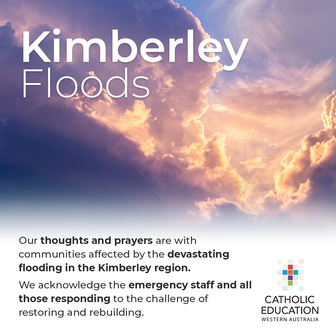 Our thoughts and prayers are with communities affected by the devastating flooding in the Kimberley region. We acknowledge the emergency staff and all those responding to the challenge of restoring and rebuilding. #kimberleyfloods #thekimberley #thekimberleyaustralia