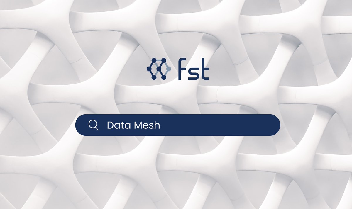 FSTNetworkTW's tweet image. What exactly is data “mesh”? Search for more information today 👉🏼 fst.network/post/data-mesh

#fstnetwork #datamesh #dataproducts #datafabric #LOC #datawarehouse #datalake