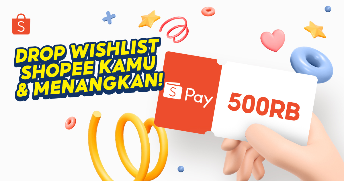 ShopeeID's tweet photo. ✨ GIVEAWAY SHOPEEPAY 500K ✨

Mimin mau bagi-bagi SHOPEEPAY 500K lagi nih! Ini caranya:

Caranya:
1. Follow @shopeeid
2. RT &amp; LIKE tweet ini
3. Klik https://t.co/J8D07Cfjj0, SCREENSHOT barang yang mau kamu beli &amp; REPLY ke mimin! 

Good luck! 🧡 https://t.co/7vF1TCiBF3