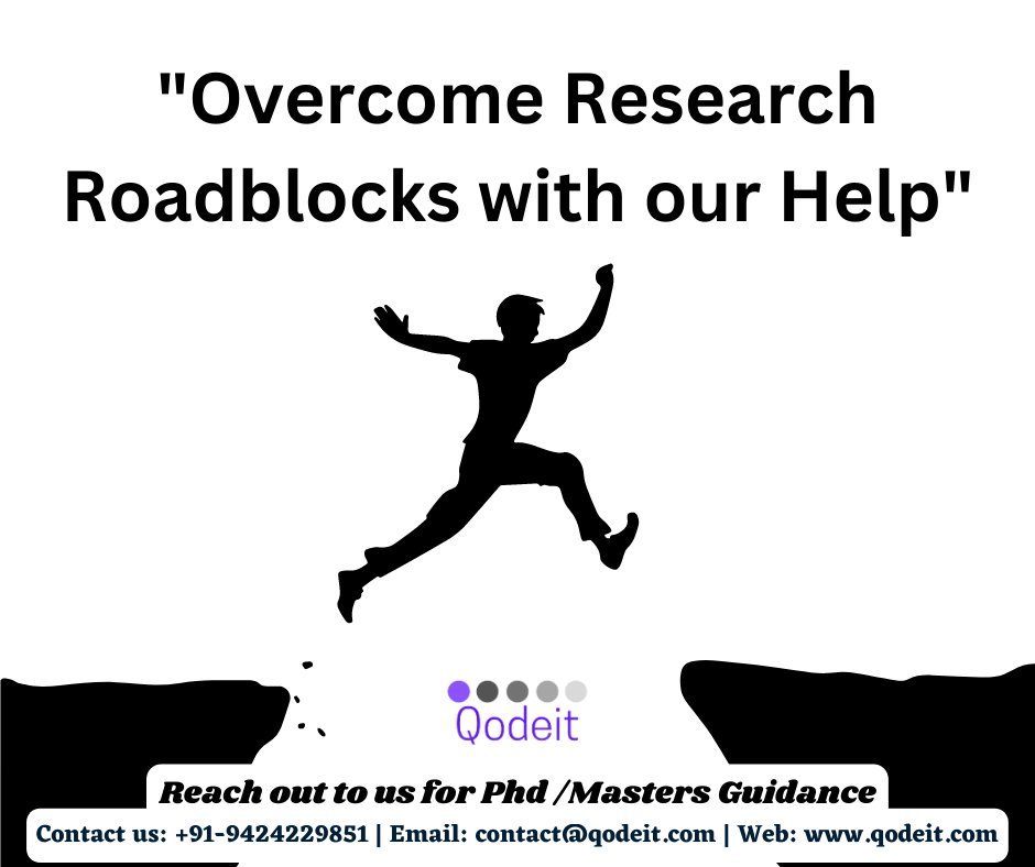 Overcome Research Roadblocks with our Help.
Connect now : wa.me/919424229851/

#researchproposalhelp #thesiswritinghelp #thesis #thesiswriting #thesishelp #PhD