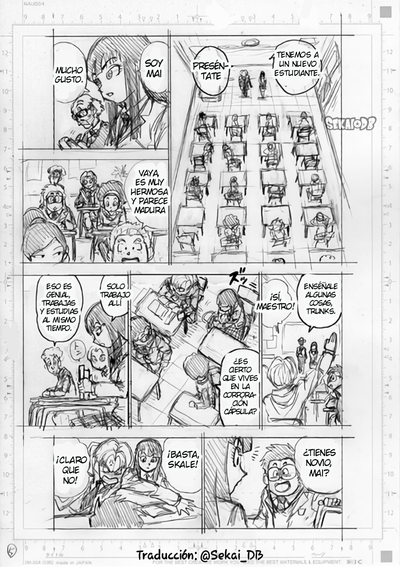 Sekai DB 世界 on X: Manga Dragon Ball Super Capítulo 89 - Borradores oficiales (Traducción al Español) 🔥 Título: Un rival aparece. *El capítulo completo será lanzado el próximo 19 de Enero