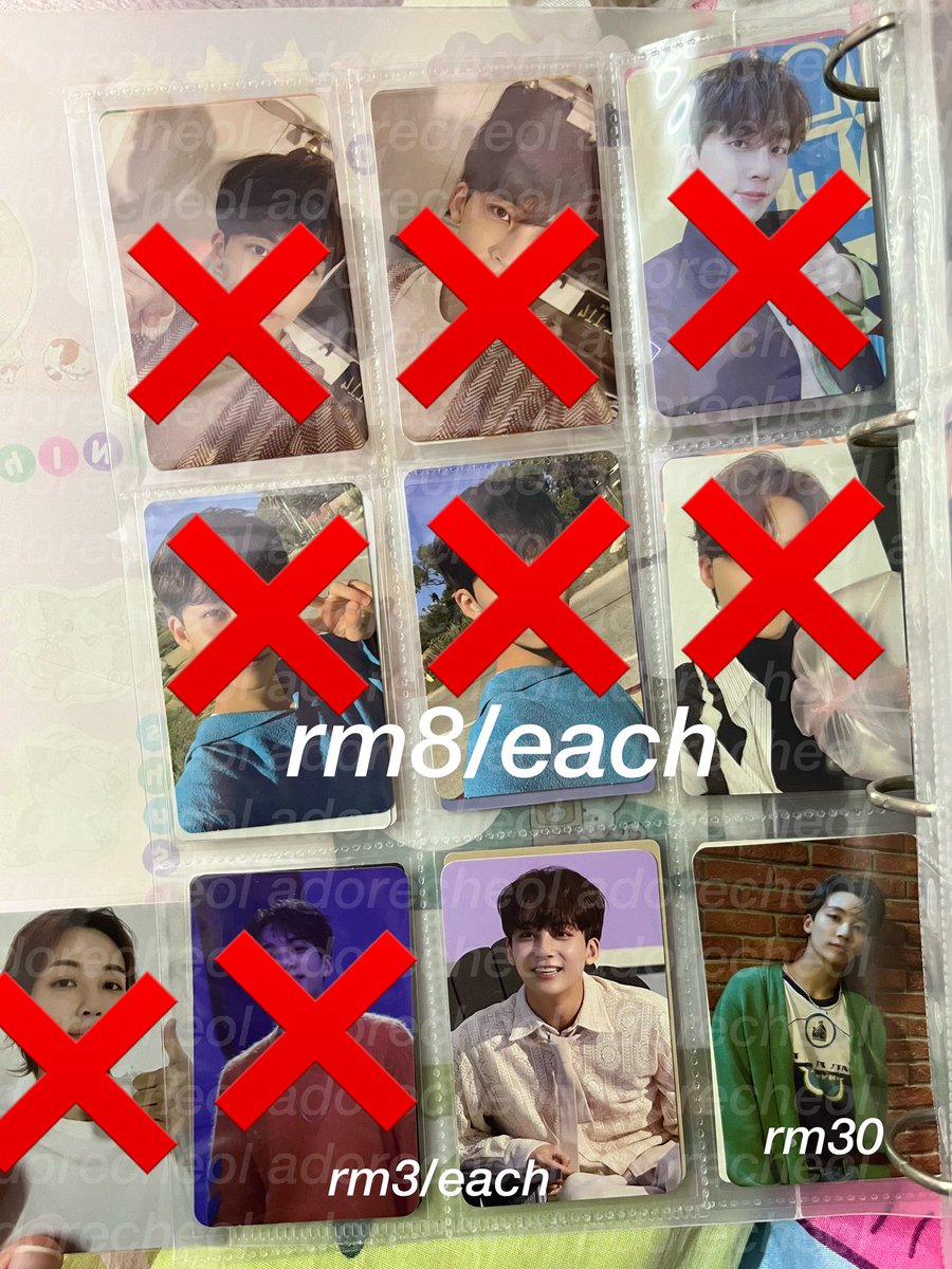 adorecheol's tweet photo. availability update ; https://t.co/w7N5ljPFxp