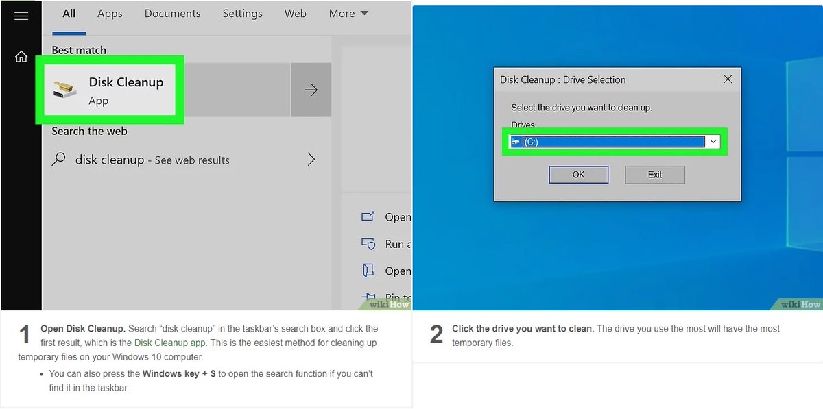 CAStenman's tweet image. How to Delete Temporary Files in Windows 10: A Quick Guide  bit.ly/33KglyU   @wikiHow #Windows10 #HowTo #TemporaryFiles