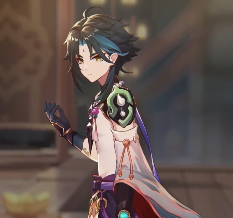 alatusdaily's tweet photo. xiao's side profile >>> https://t.co/TvIOnJ71bj