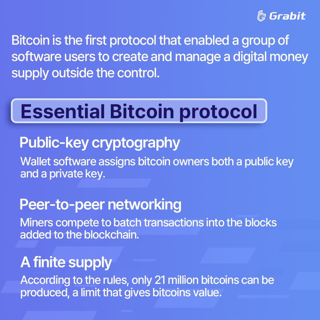 Grabit_Official's tweet photo. Bitcoin is an invention that enabled a group of software users to create and manage a digital money supply outside the control. 

🐰Start trade on Grabit
https://t.co/RHO0QYgLhR

If you need help, we will provide you help anytime.
https://t.co/ex1a9a2UCq https://t.co/b3kNRuA91K