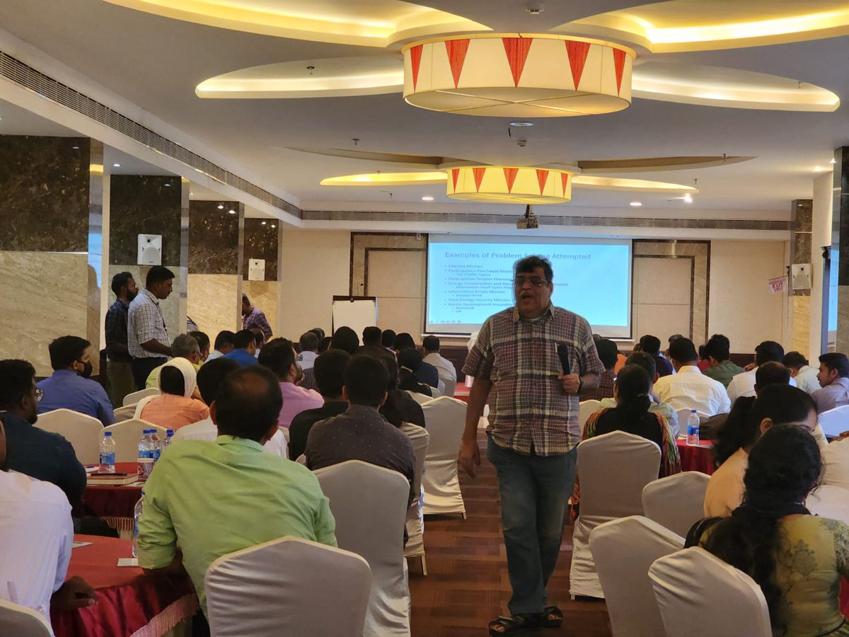 startup_mission's tweet photo. YIP5.0 - #IEDC, a Nodal Officers orientation workshop is being organised by the #KSUM together with the #KDISC. The 2 day workshop is intended to train Nodal Officers on problem canvas creation & enable them to conduct the district wise Departmental #workshop.
#yip5 #innovation https://t.co/kux19qp0fT