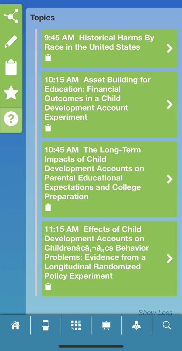 Excited to share our new findings on the long-term impacts of universal #ChildDevelopmentAccounts at #SSWR2023 Friday morning!

@csdwustl @GCSocialWork #Up4thechallenge #SEEDOK