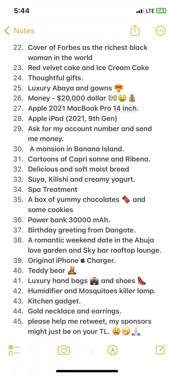 Ashabul_Jannaah's tweet photo. This is the first time I wrote a wishlist. 
I have never tried it before. 🥹🤲🏼 https://t.co/3Pm00XptzL