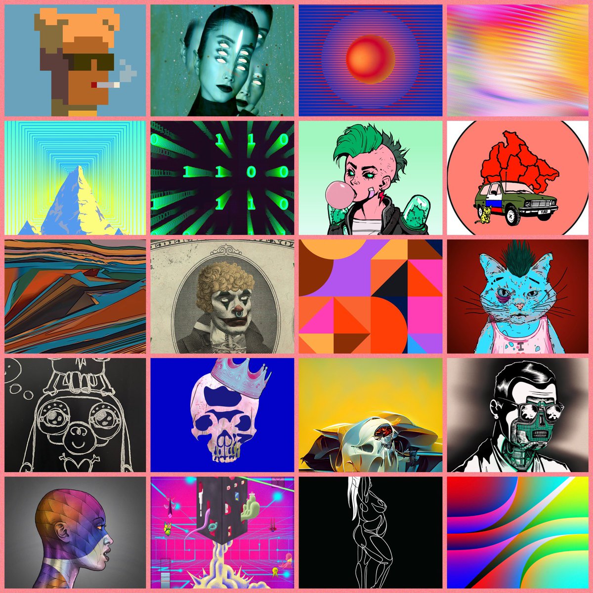 @CryptoKidSyd No. 
<a href="/HunksArt/">Hunks</a>
@Atreyu_Art
<a href="/aethersovereign/">æther cavendish</a>
<a href="/PandoreaCNFT/">Pandorea</a>
<a href="/magikmountains/">MAGIK :: MOUNTAINS - MOONS & RUNES</a>
<a href="/uber_boring_man/">S T E E L</a>
<a href="/discosolaris/">Disco Solaris</a>
<a href="/JugoBumNFT/">OUR DAILY DREAD</a>
<a href="/alharvestmoon/">alice montie / inoneselement 🔁</a>
<a href="/OldMoneyNFT/">Old Money</a>
<a href="/AdaBlocks/">Ada Blocks</a>
<a href="/SlavCatNFT/">TheSlavCatNFT</a>
@kwillterz
<a href="/ThatCNFTShow/">Alex/ThatCNFTShow</a>
@DeepVisionNFTs
@maxing_1
<a href="/Pendulum_NFT/">Pendulum NFT ⚖️</a>
<a href="/Jesus2Rises/">J2 👁️</a>
<a href="/cNFTfART/">f.₳RT</a>
<a href="/unsigned_algo/">unsigned_algorithms</a>