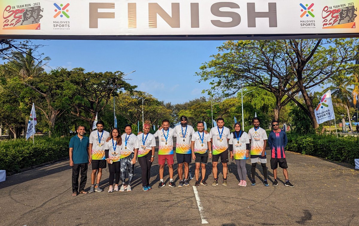 TeamBadhahi's tweet photo. #Team1412 & #Team1421 participated from @MoGFSSmv in the #5kTeamRun has successfully completed the run held by @sportscomv.
Well Done and Congratulation all team members 🏅
#stelco5kteamrun #teambadhahi #5kTeamRun https://t.co/FGD11UoA45
