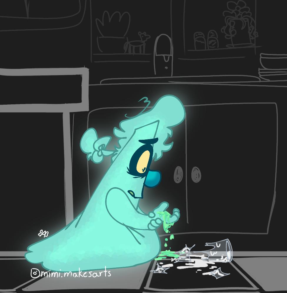 WindowsInUrMom's tweet photo. Uh what's this? Oh nothing just ANGST FOR A GHOST WITH DADDY ISSSUEEEES LMAOOO
#TGAMMfanart #tgamm #TheGhostAndMollyMcGee https://t.co/4OFTRIGJN0