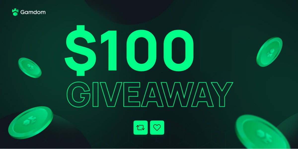 💸 GAMDOM GIVEAWAY 💸

10 Winners 50 free spins each 🤑
(Winnings withdrawable)
Rules: 👇

1️⃣ Tag 2 friends
2️⃣ Must Like, Follow &amp; Retweet 
3⃣ Register gamdom.com/r/chey365
4⃣ Join Discord discord.gg/QNWTEdgZ

Good luck 💚 
#gamdom #Casino #Giveaway #FreeSpins