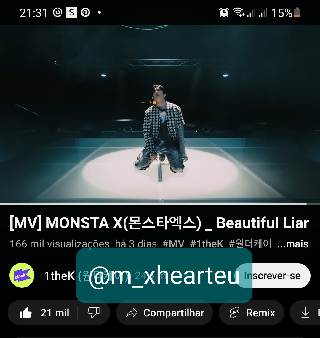 m_xhearteu's tweet photo. @MbbAreYouThere @OfficialMonstaX https://t.co/eoi1IGzwTf
Beautiful Liar
Eu achando que era muito pro meu coração, e era.
#MONSTAX
#몬스타엑스
@OfficialMonstaX
#TEAMLIAR https://t.co/myYLwWdWps