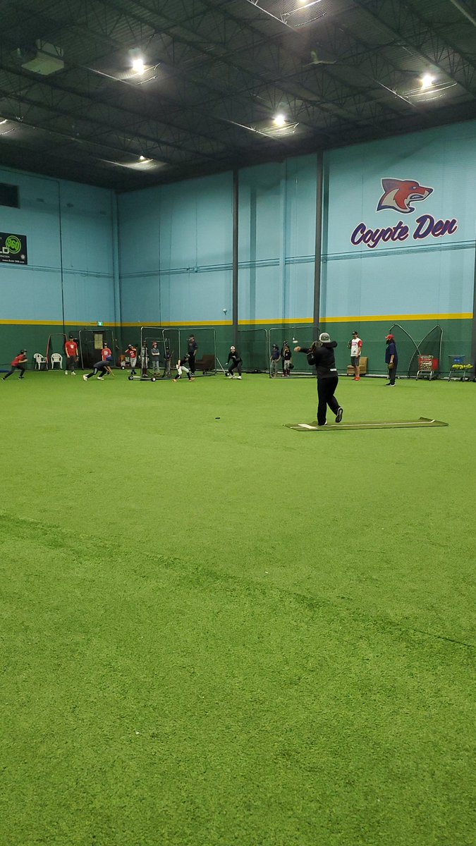 Working hard on lead offs!