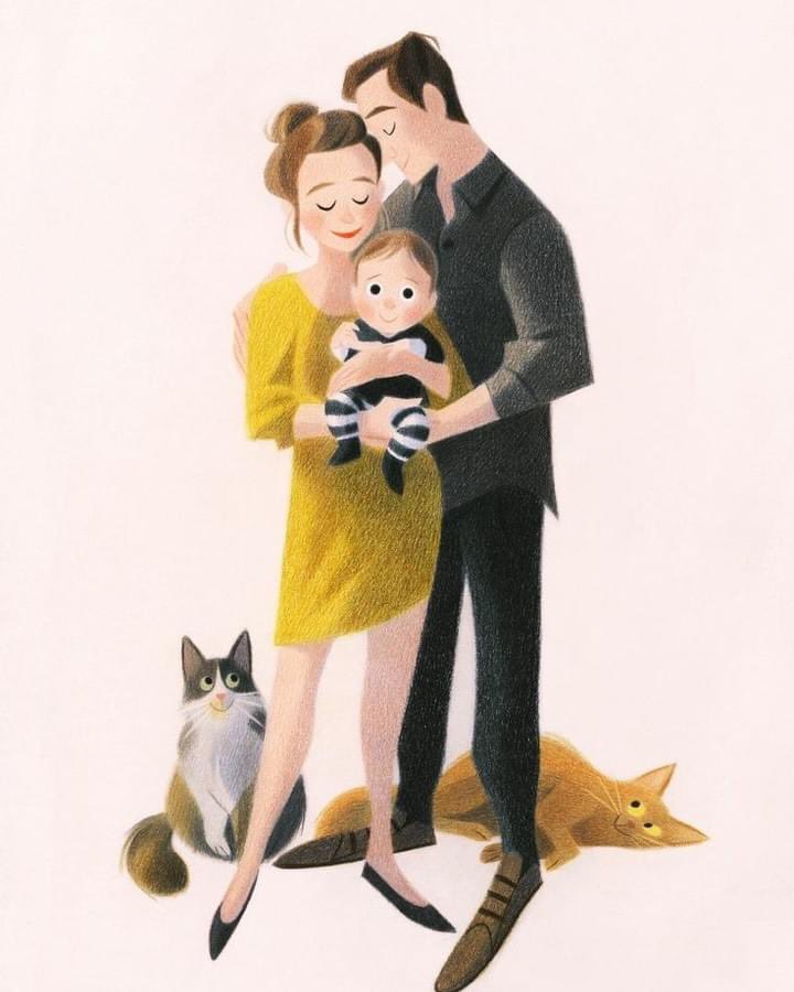 أعظم ما يمكن أن يقدمه الأب لأطفاله ، هو حبه واحترامه لأمهم ❤